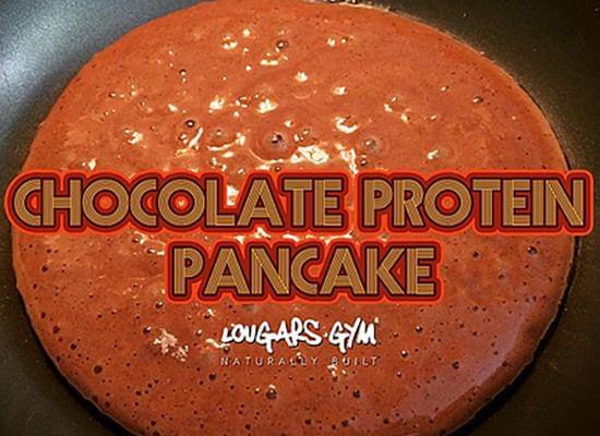 test Time 4 Chocolate Protein Pancakes
