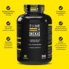 Time 4 Nutrition BCAA Capsules 3000mg of BCAAs per serving