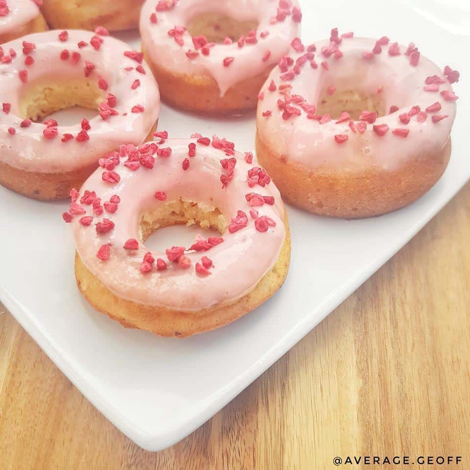 test Time 4 Raspberry Ripple Ice Cream Doughnuts