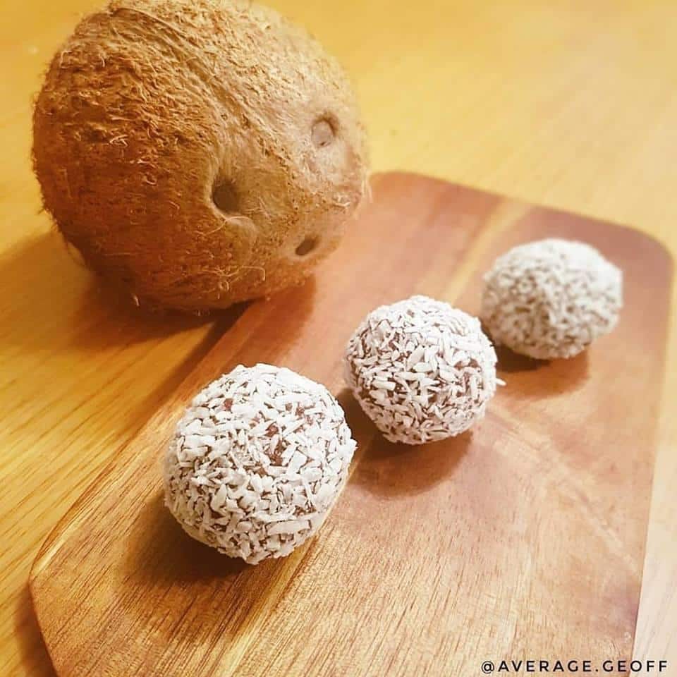 test Time 4 Cocoa Vanilla Coconut Balls