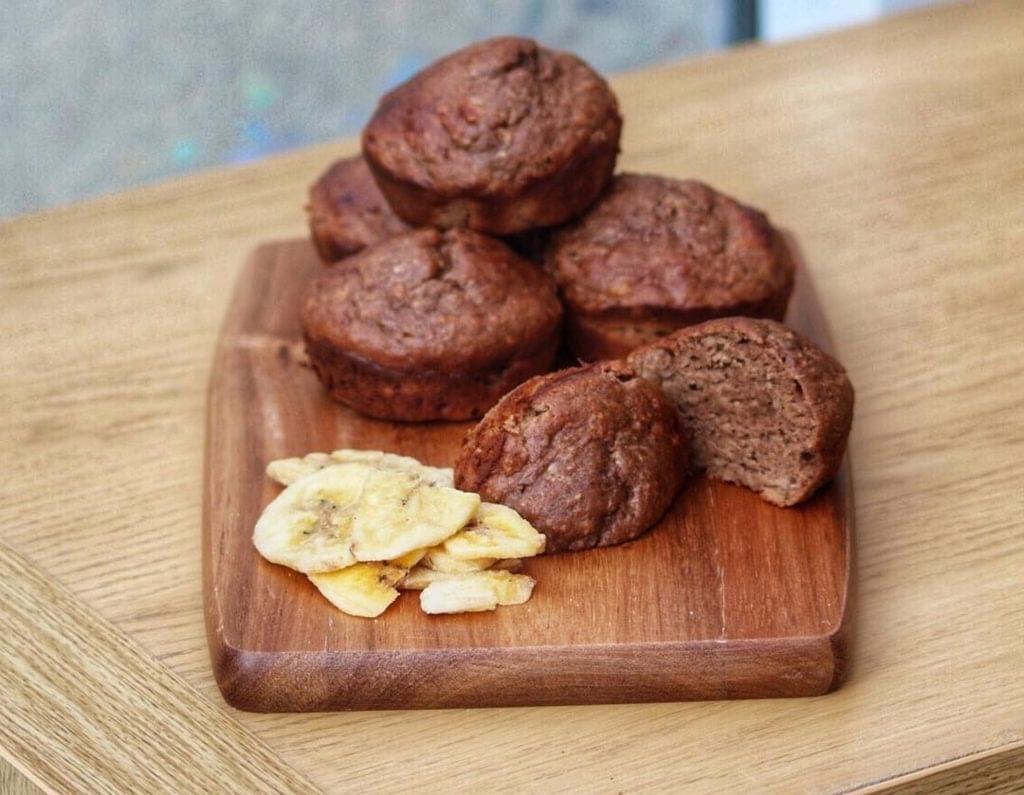 test Time 4 Double Chocolate Mousse Protein Muffins