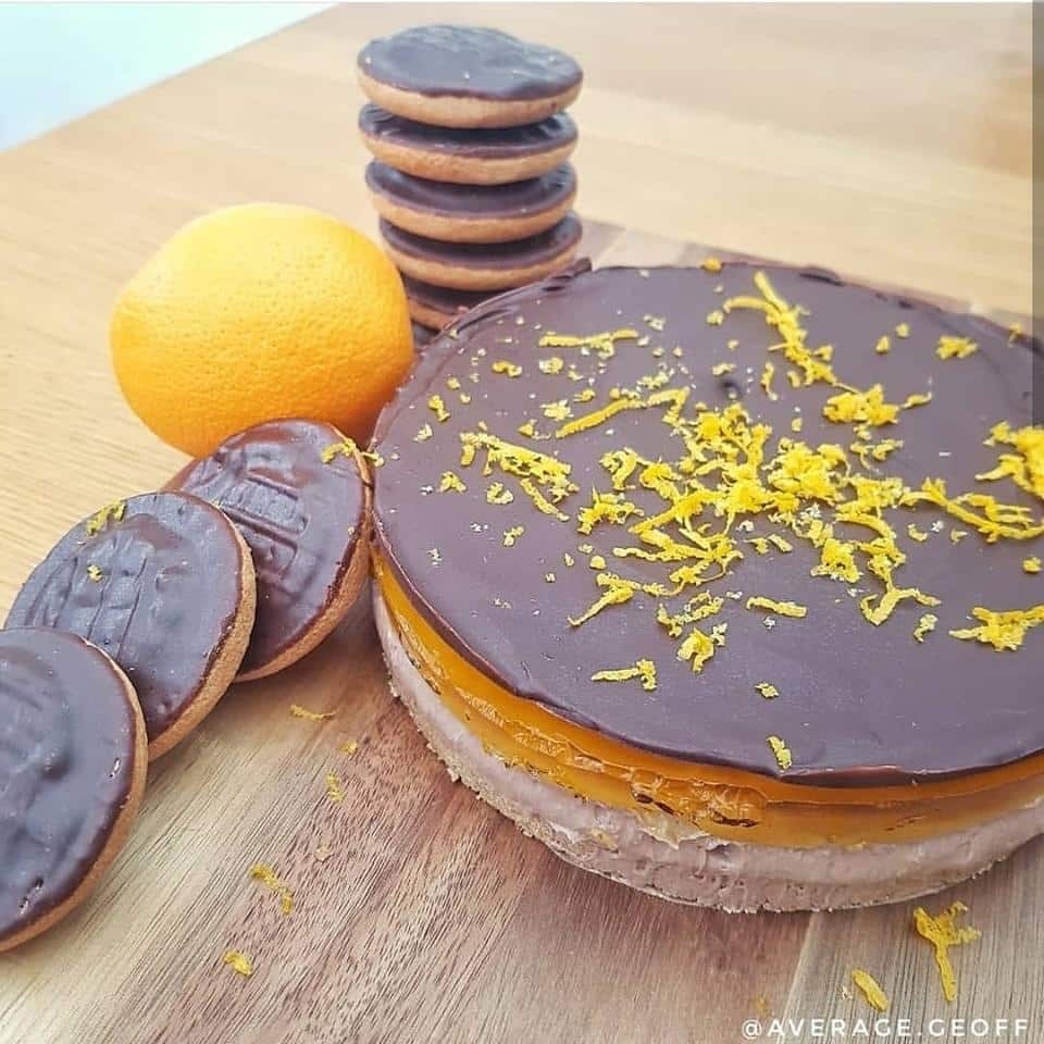 test Time 4 Protein Jaffa Cake Cheesecake