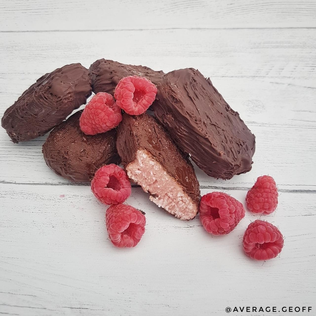 test Time 4 Coconut & Raspberry Protein Bars