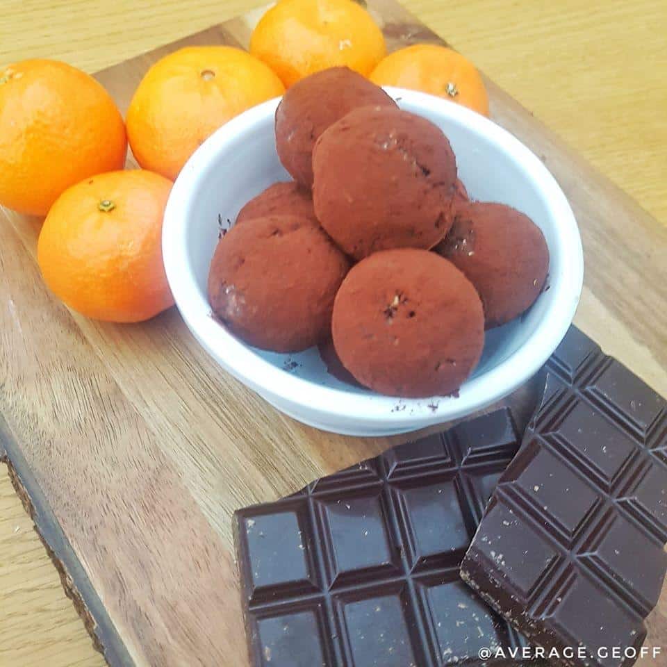 test TIME 4 Choc Orange Protein Balls