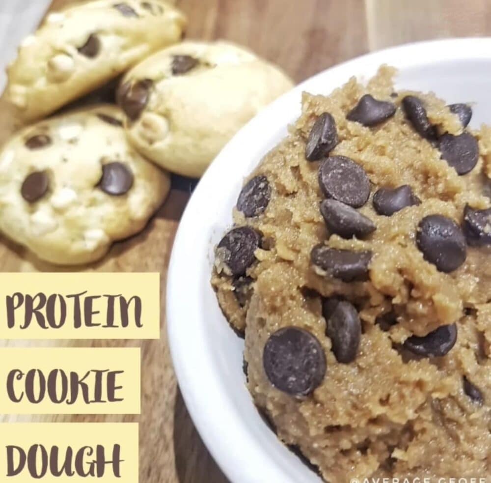 test Time 4 Protein Toffee Cookie Dough
