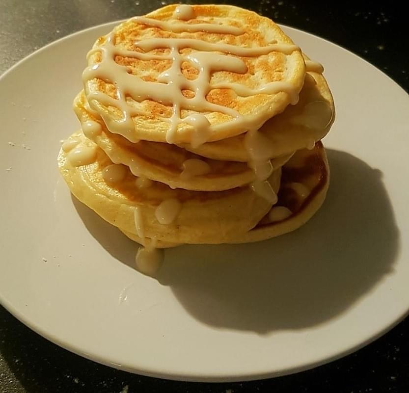 test TIME 4 VANILLA COCONUT PANCAKES