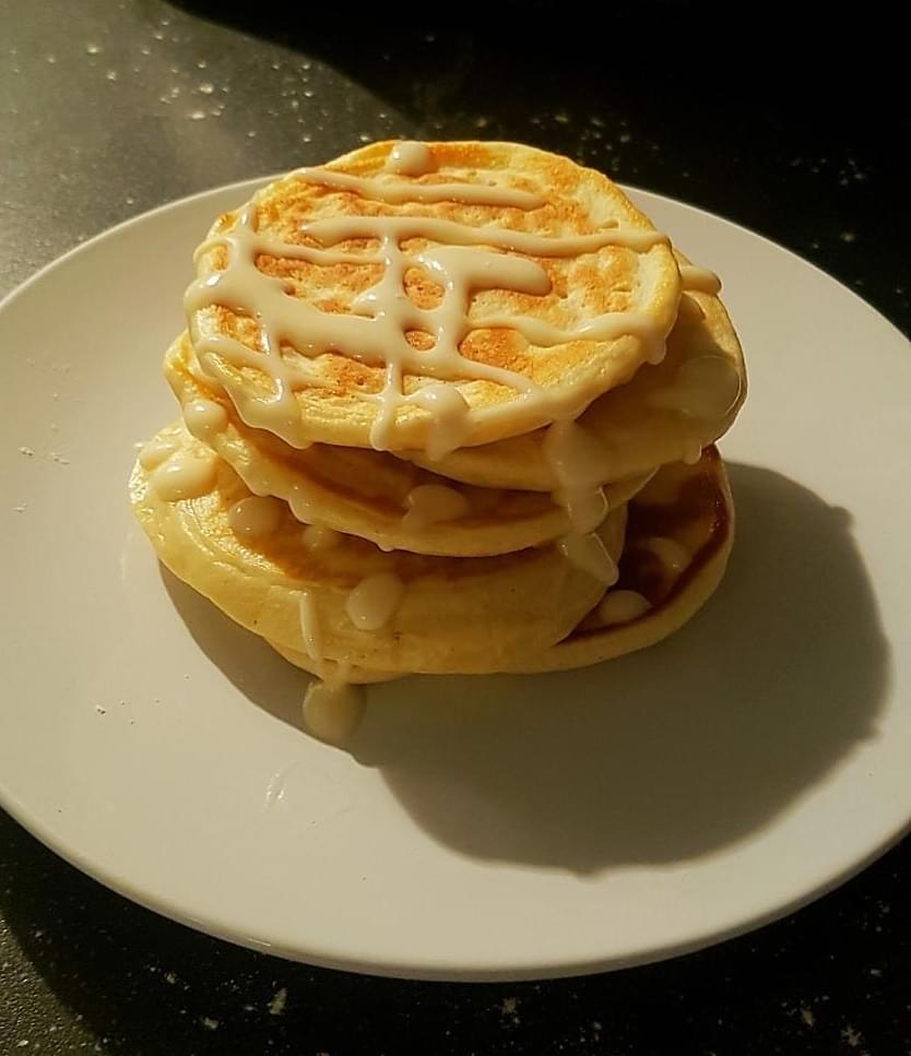 TIME 4 VANILLA COCONUT PANCAKES