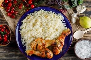 Eating For Muscle Growth, Chicken & Rice