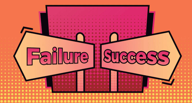 Failure Success Sign