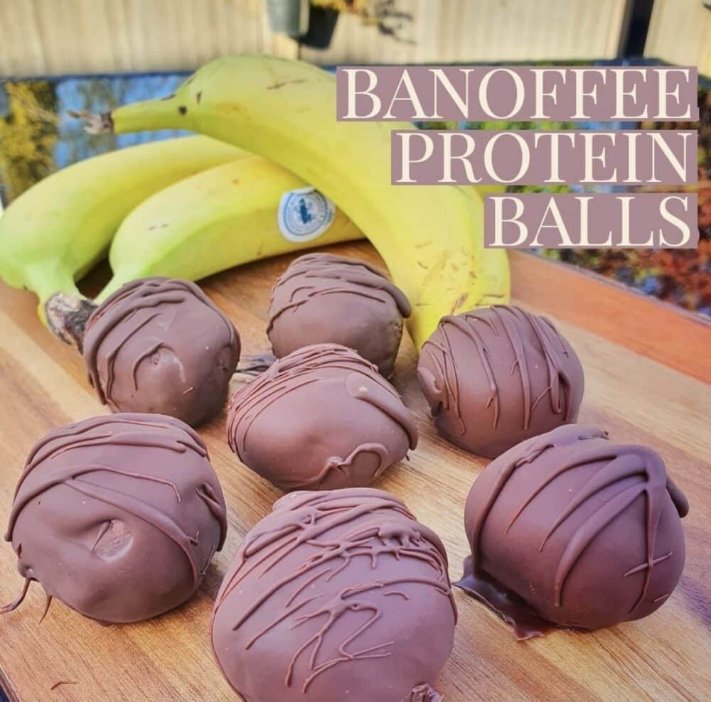 test Time 4 Banoffee Protein Balls