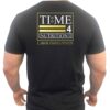 Time 4 Nutrition roman style t-shirt back view