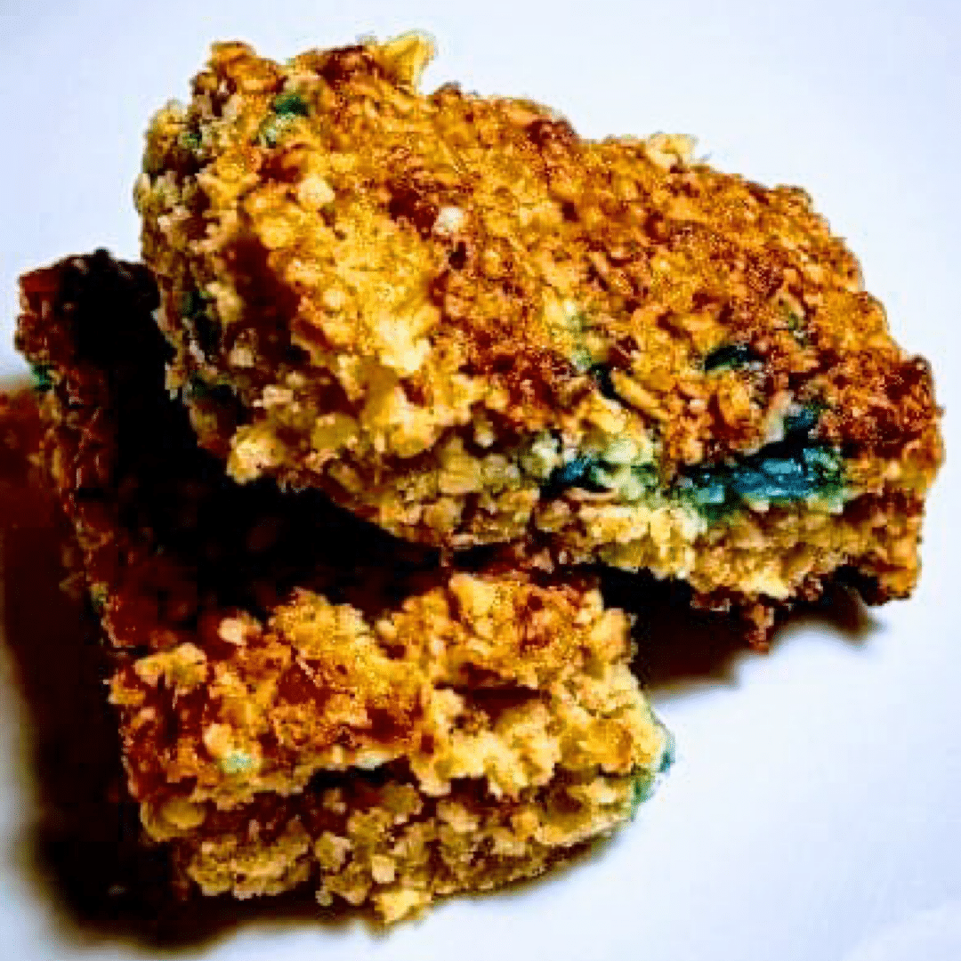 test Time 4 Blue Raspberry Protein Flapjacks