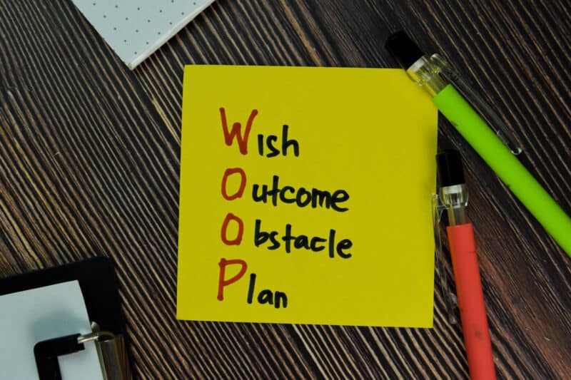 Wish Outcome Obstacle Plan