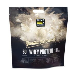 Time 4 whey protein professional single 1.8kg pack vanilla ice cream flavour