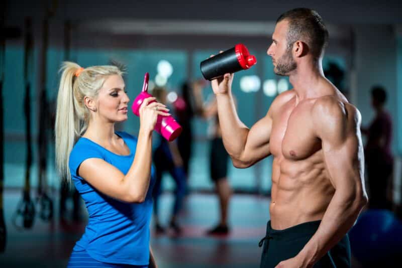 What is the Best Whey Protein Blend? A New Milestone in Protein Supplementation_Couple Drinking Protein Shakes