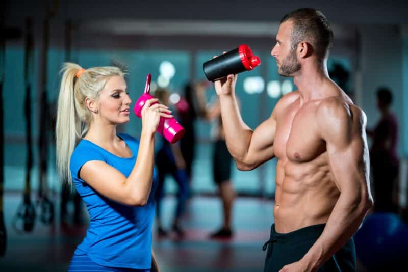 What is the Best Whey Protein Blend? A New Milestone in Protein Supplementation_Couple Drinking Protein Shakes