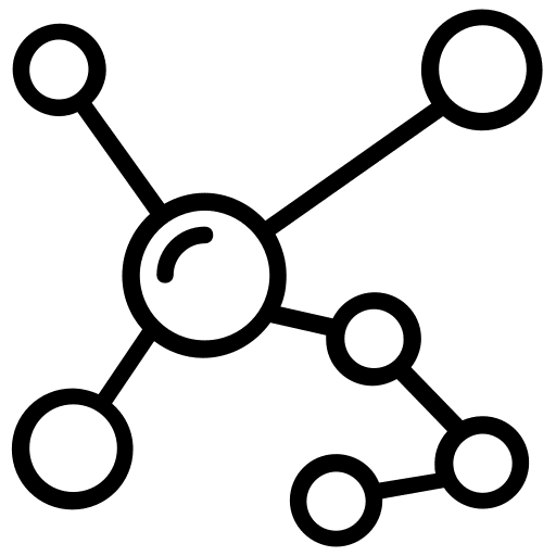 icon of an atomic structure