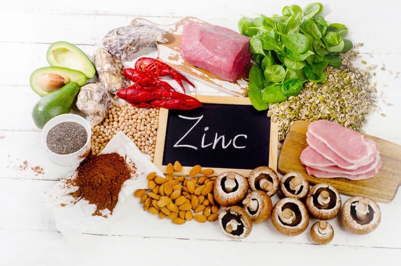 Foods,Highest,In,Zinc.,Healthy,Eating.,Flat,Lay