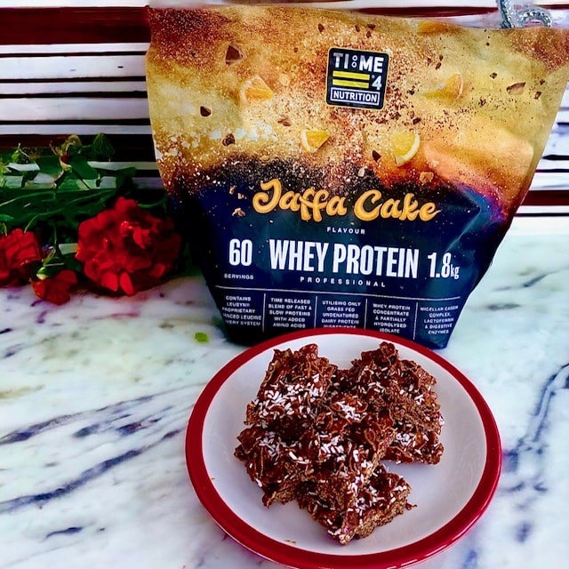 test Time 4 Jaffa Cake Mars Crunch High Protein Treat