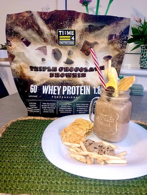 test Time 4 Triple Chocolate Brownie Whey Cream Frosty