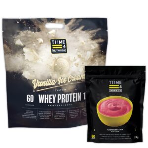 BAG-OF-TIME-4-WHEY-PROTEIN-PROFESSIONAL-VANILLA-ICE-CREAM-FLAVOUR-AND-BAG-OF-TIME-4-CREAM-OF-RICE-RASPBERRY-JAM-FLAVOUR